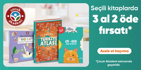 Seçili kitaplarda  3 al 2 öde fırsatı*