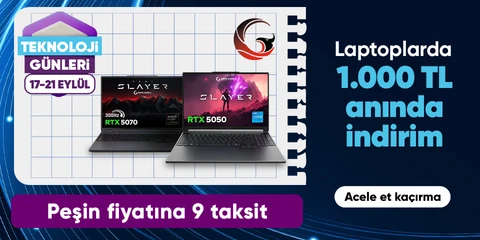 Game Garaj Slayer Laptoplarda 1000TL Kupon Fırsatı