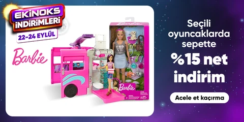 Seçili Barbie Markalı Oyuncaklarda Sepette Net %15 İndirim