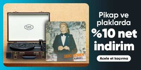  Pikap ve plaklarda  %10 net indirim