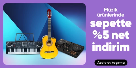 Stüdyo ve DJ ekipmanlarında  %10 net indirim