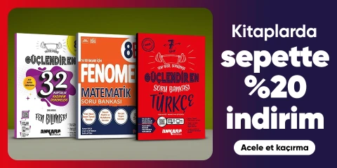 Kitaplarda  sepette %20 indirim