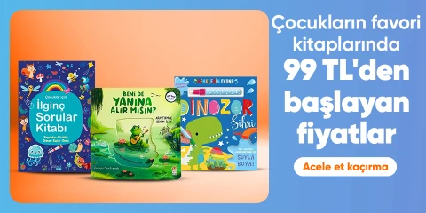 Çocukların favori kitaplarında  99 TL'den başlayan fiyatlar