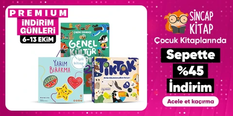 Çocuk Kitaplarında Sepette %45 İndirim