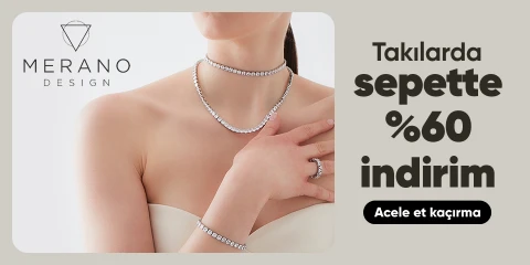 Merano Design Takılarda Sepette %60 indirim