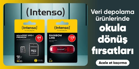Intenso Veri Depolama Ürünlerinde Okula Dönüş Fırsatları