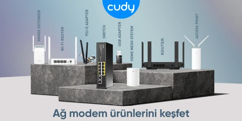 Cudy Ağ Modem Ürünlerini Keşfet