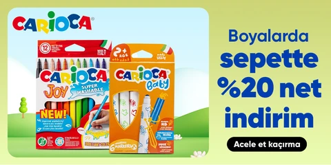 Carioca Boyalarda Sepette %20 Net İndirim