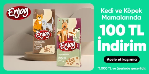 Pet Shop Ürünlerinde  100 TL İndirim