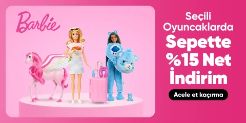 Seçili Barbie Markalı Oyuncaklarda Sepette Net %15 İndirim