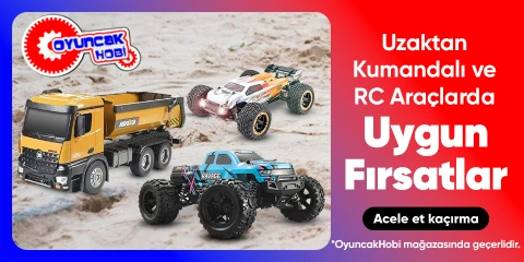OyuncakHobi Mağazasında Uzaktan Kumandalı ve RC Araçlarda Süper Fiyatlar