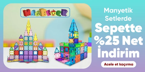 Magblock Manyetik Setlerde Sepette Net %35 İndirim