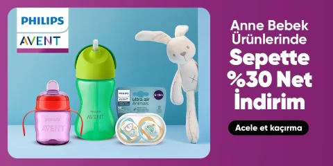 Philips Avent Anne Bebek Ürünlerinde Sepette Net %30 İndirim