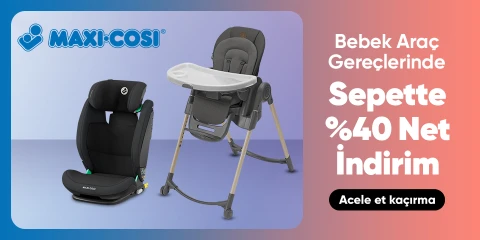 Maxi-Cosi Bebek Araç Gereçlerinde Sepette Net %40 İndirim