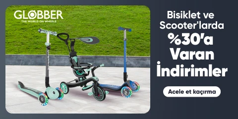 Globber Bisiklet ve Scooterlarda %40'a varan İndirim!