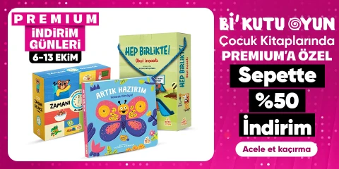 Çocuk Kitaplarında  Premium'a Özel  Sepette %50 İndirim