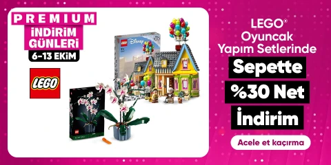 LEGO® Oyuncak Yapım Setlerinde  Sepette Net %30 İndirim