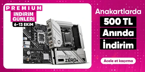 Anakartlarda 500 TL Kupon Fırsatı