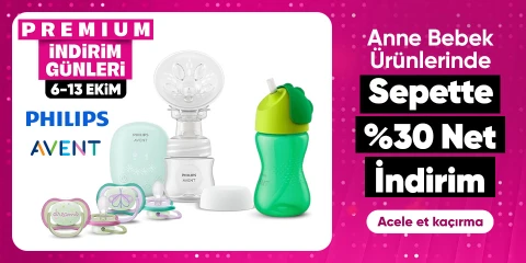Philips Avent Anne Bebek Ürünlerinde Sepette Net %30 İndirim