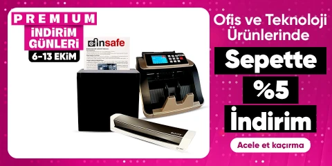 Ofis ve Teknoloji Ürünlerinde  Sepette %5 İndirim