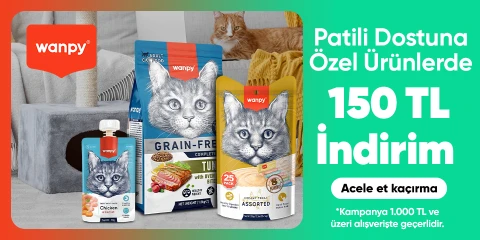Kedi Mamalarında  150 TL İndirim 