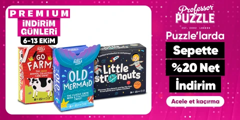 Professor Puzzle Markalı Puzzle Ürünlerinde Sepette Net %20 İndirim