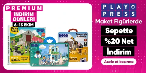Play Press Marka Maket Figürlerde Sepette Net %20 İndirim