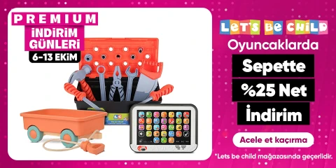Lets be child Mağazasında Oyuncaklarda Sepette Net %25 İndirim