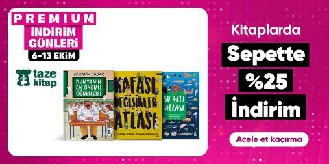 Kitaplarda Sepette %25 İndirim
