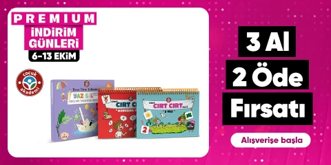 Çocuk Akademi 3 Al 2 Öde Fırsatı