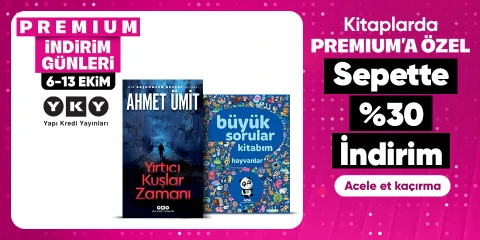 Kitaplarda Premium'a Özel  Sepette %30 İndirim