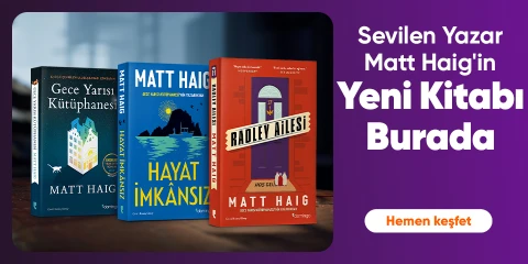 Sevilen Yazar Matt Haig'in  Yeni Kitabı Şimdi Burada