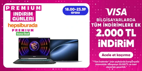 Bilgisayarlarda tüm indirimlere ek 30.000 TL'ye 2.000 TL indirim