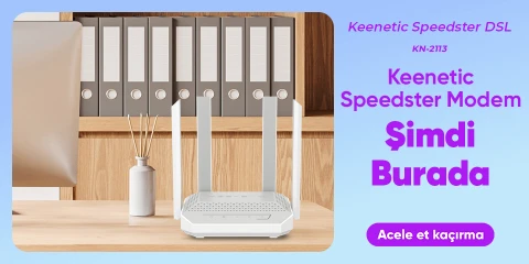 Keenetic Speedster Modem Şimdi Burada