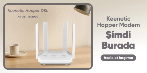 Keenetic Hopper Modem Şimdi Burada