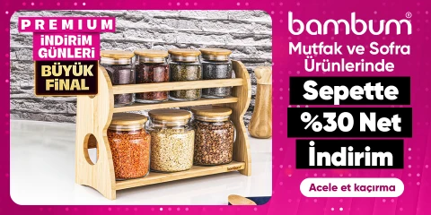 Bambum ürünlerinde Sepette %30 net indirim