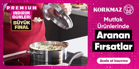Korkmaz ürünlerinde Özel fiyatlar
