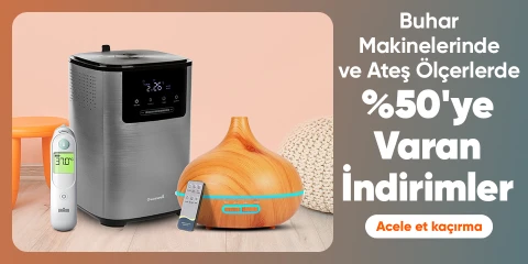 Buhar Makinelerinde ve Ateş Ölçerlerde %50'ye Varan İndirimler 