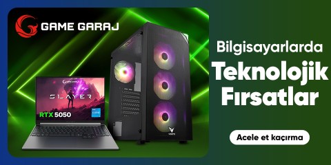 Game Garaj Ürünlerinde Süper Fırsatlar 