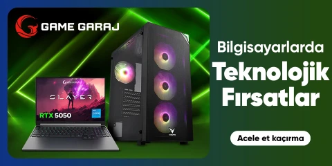 Game Garaj Ürünlerinde Süper Fırsatlar 