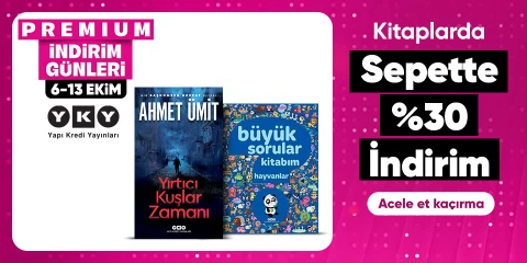 Kitaplarda Sepette %30 İndirim