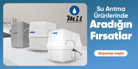 Milsu Markalı Su Arıtma Ürünlerinde Kaçmaz Fiyatlar