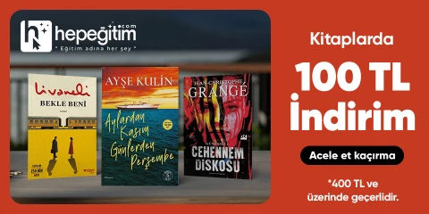 *Hepeğitim* Kitaplarda 400 TL ve Üzeri 100 TL İndirim!