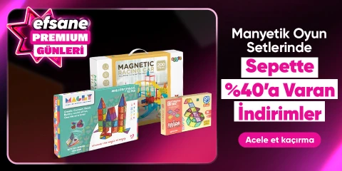 Manyetik Oyun Setlerinde Sepette %40'a Varan İndirim