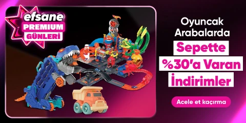 Oyuncak Arabalarda Sepette %30'a Varan İndirim