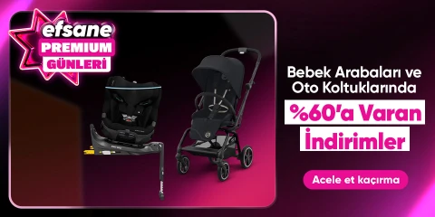 Bebek Arabaları ve Oto Koltuklarında %60'a Varan İndirimler