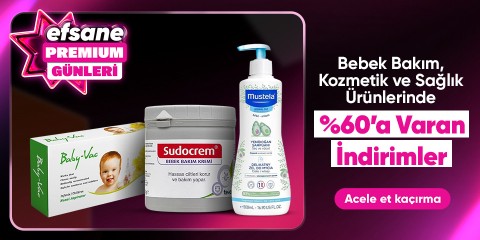 Bebek Bakım, Kozmetik ve Sağlık Ürünlerinde %60'a Varan İndirimler