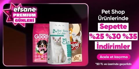 Petshop Ürünlerinde sepette %25-%30-%35 İndirimler (CMS)