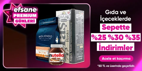 Gıda & İçecek Ürünlerinde sepette %25-%30-%35 İndirimler (CMS)