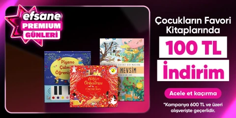Çocukların Favori Kitapları 600 TL ve Üzeri 100 TL İndirim